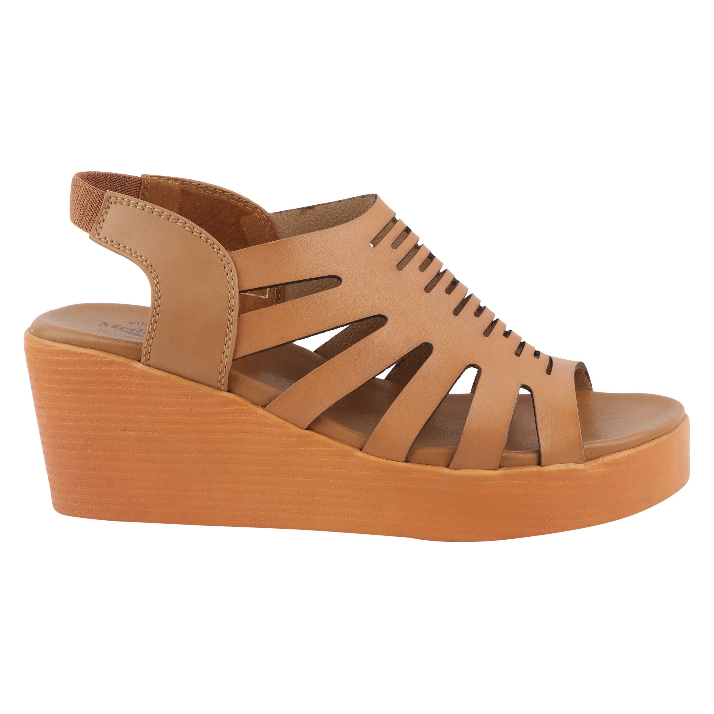 Medifeet Womens Open-Toe Fisherman Platforms (BEIGE, numeric_4) (B0C391Q5ZJ) Amazon Price History, Amazon Price Tracker