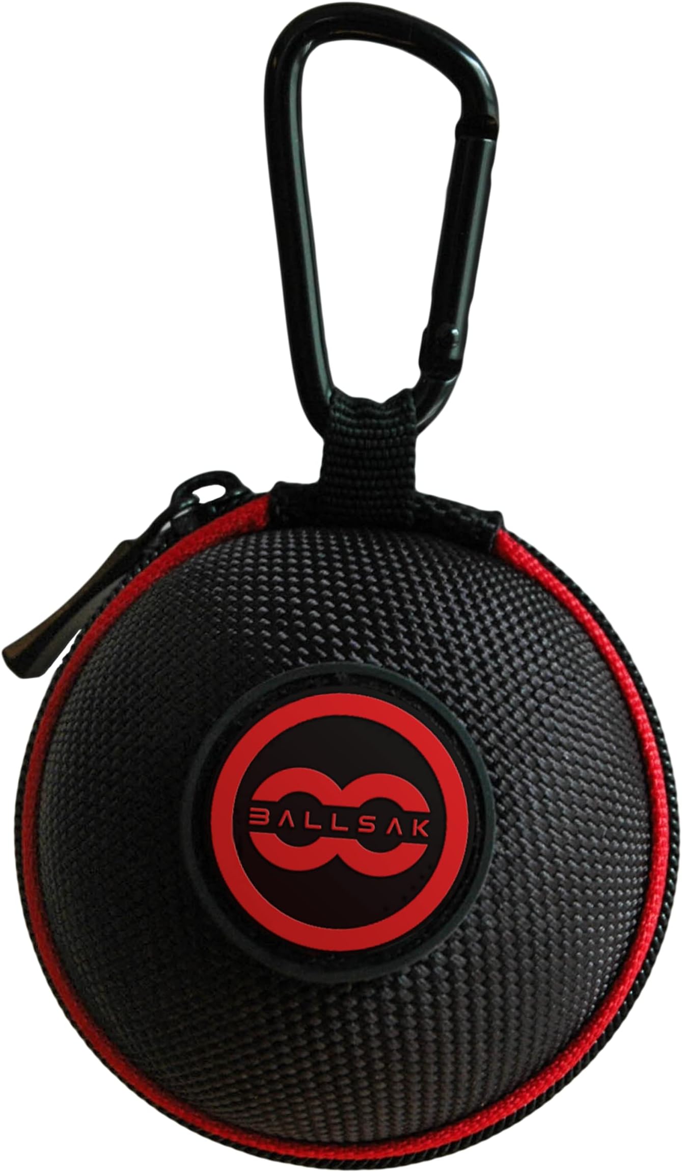 Clip-on Cue Ball Case, Cue Ball Bag for Attaching Cue Balls, Pool Balls, Billiard Balls, Training Balls to Your Cue Stick Bag New Extra-Strong Strap Design!