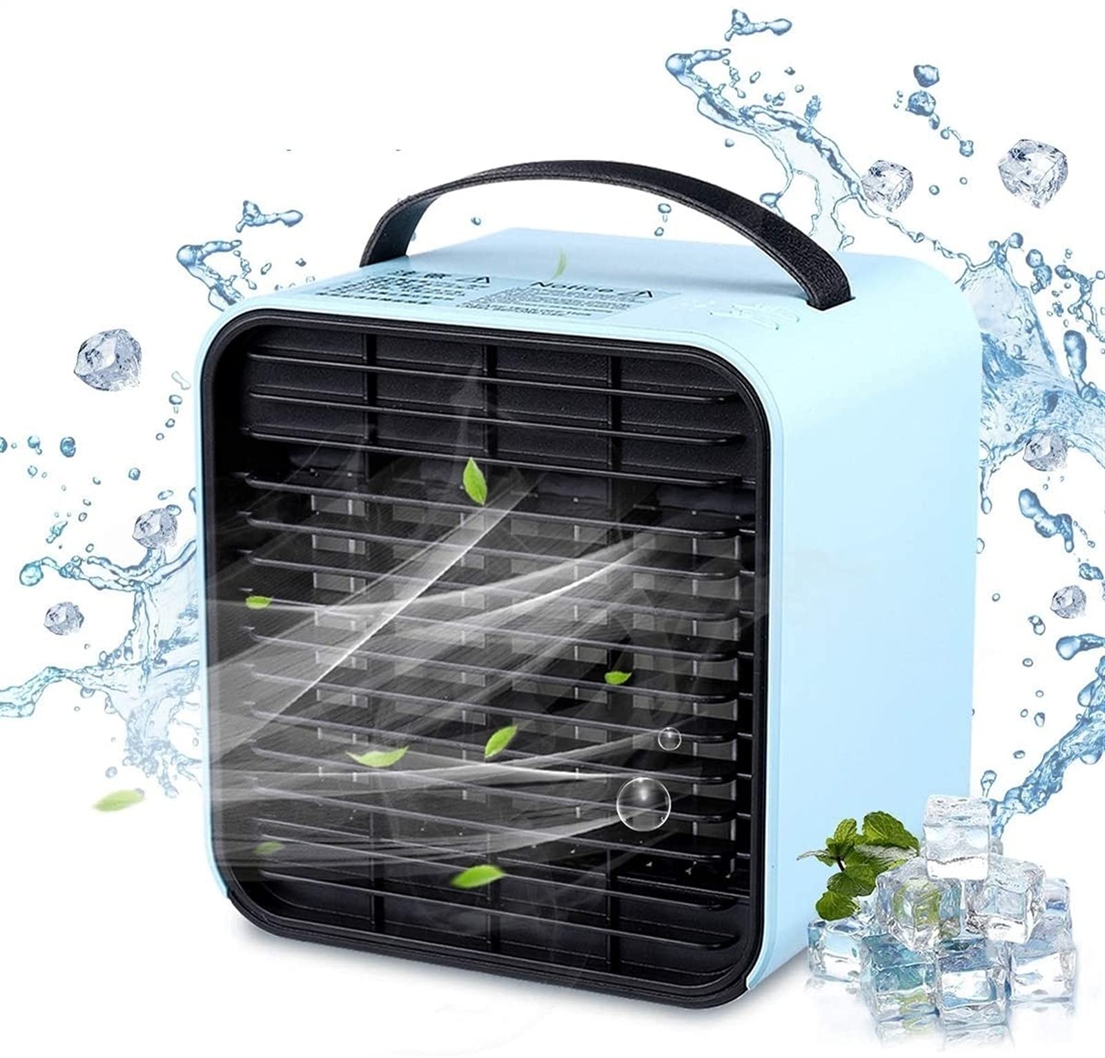 Climatiseur portable RJJ mini-refroidisseur d'air USB pour un sommeil au frais