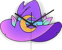 Vista 16 de Reloj de pared de madera, arte de pared, decoración del hogar, calcomanías mágicas de números para bricolaje, sala de estar, nubes, cocina, hongo