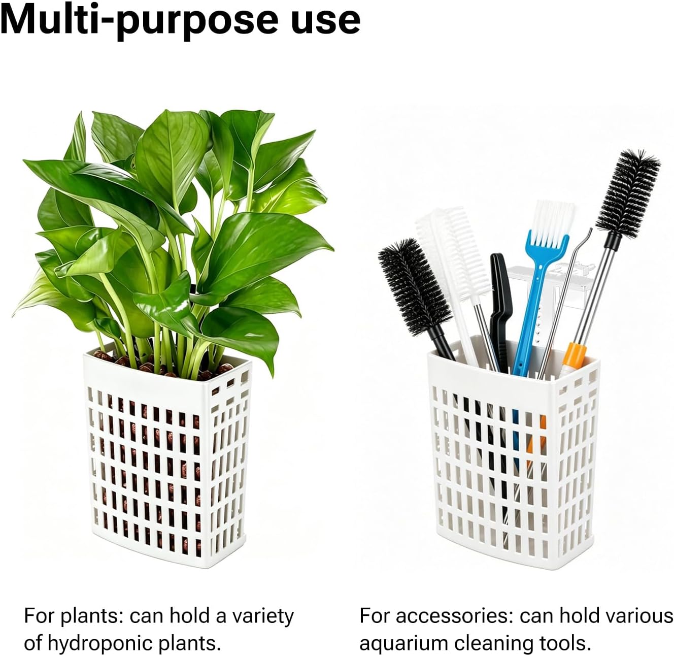 Aquarium Plant Holder, White image 5