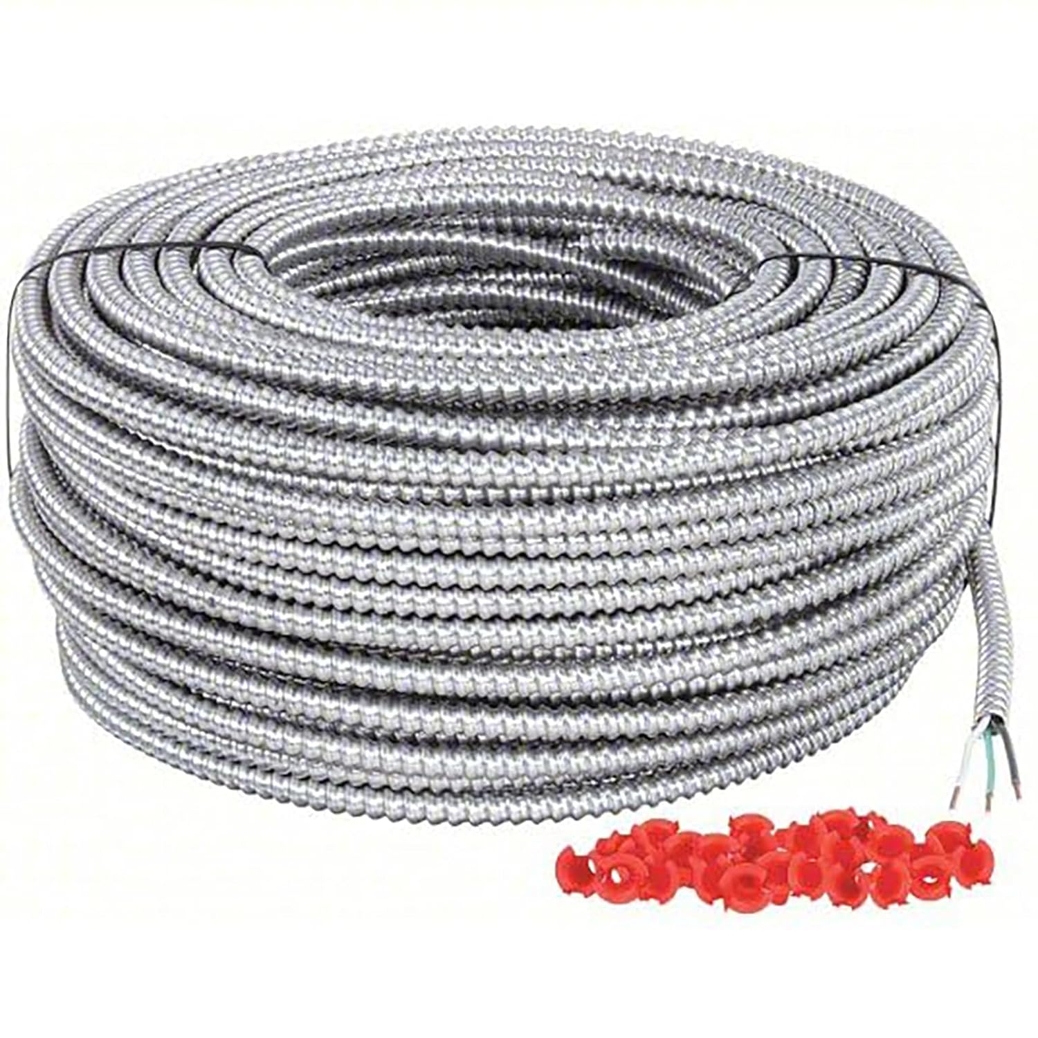 Southwire 68580001 250-Foot 12-Gauge 2-Conductor Type MC Conduit, Aluminum