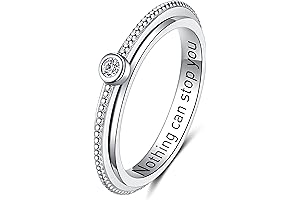 ZOEXUE Fidget Ring for Granddaughter