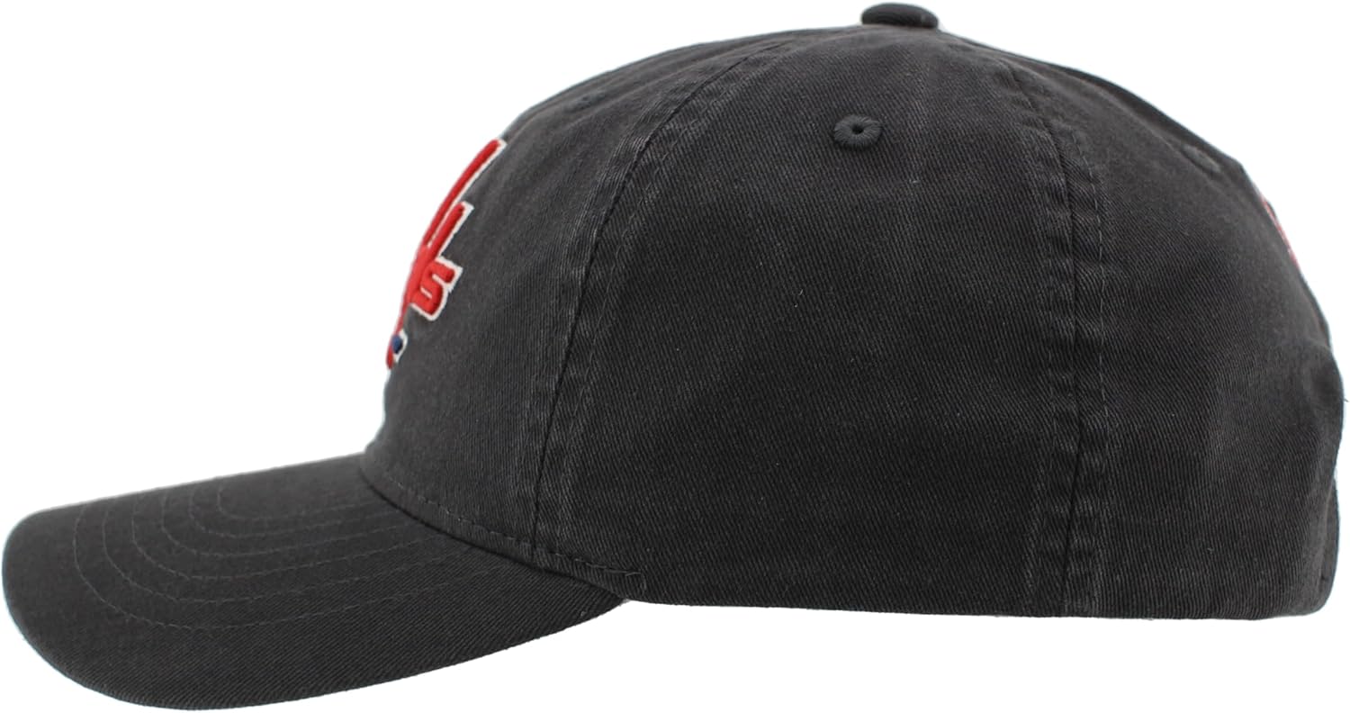 ZHATS NHL Unisex-Adult NHL Officially Licensed Adjustable Hat Scholarship Icon Charcoal - Image 3