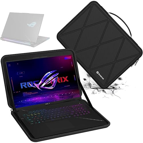 Smatree Hard EVA Protective Sleeve Case Compatible for 18 inch ASUS ROG Strix Scar 18 2025 G835/2024/2023, for 18 inch ASUS ROG Strix G18 2025 G815/2025 G814/2024/2023 Notebook Bag (X8329)
