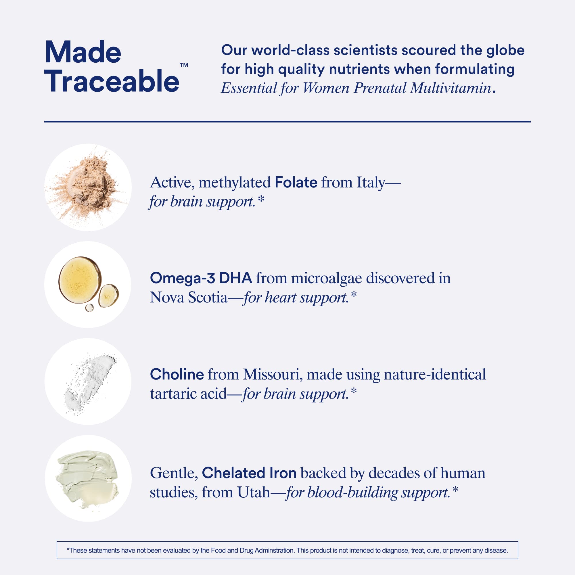 Buy Ritual Prenatal Vitamins Folate & Choline for Neural Tube Support