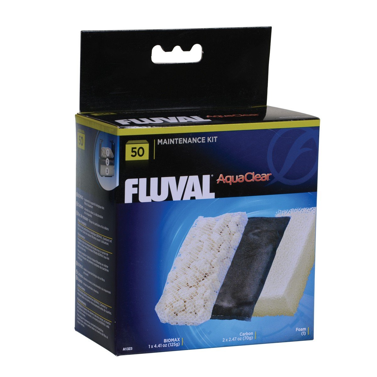 Kit d'entretien AquaClear 50/200 Fluval pour eau trouble aquarium