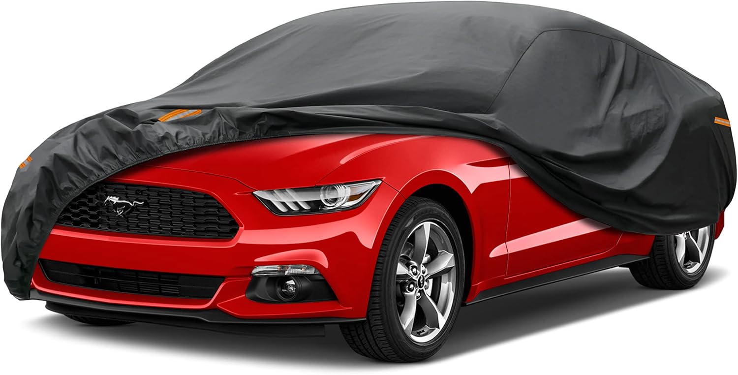 Kayme 7 Layers Car Cover Custom Fit for Ford Mustang (19642023