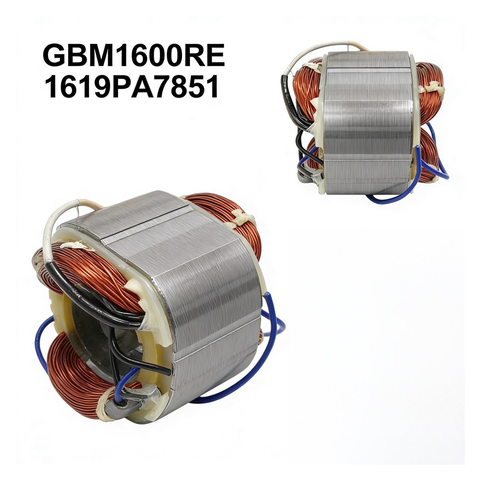 AC220-240V Anker Rührwerk Bohrer Rotor Anker Stator Spule Ersatzteile,-Kompatibel For Bosch, For GBM1600 RE1619 PA7851(Stator)