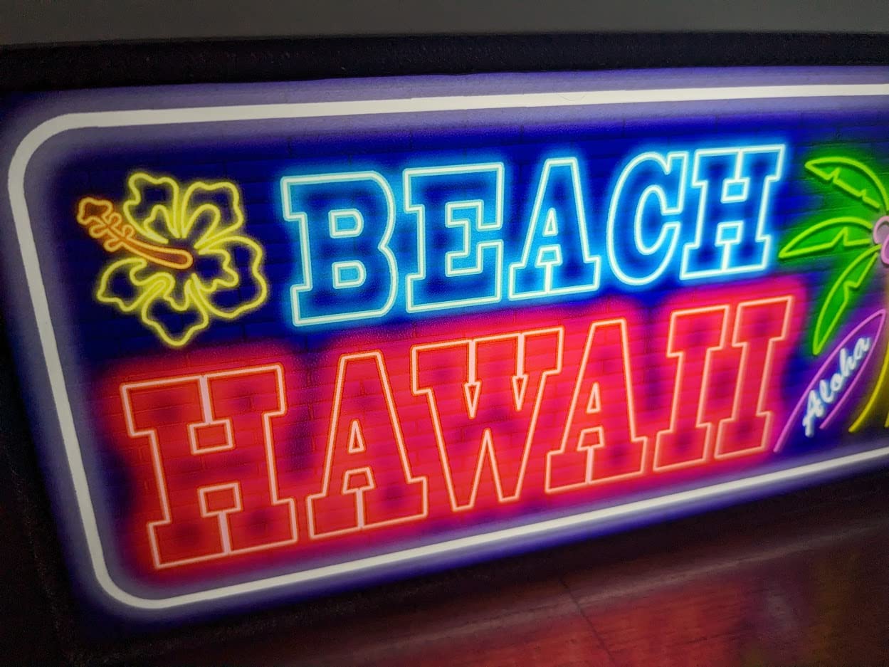 Amazon.co.jp: アロハ ハワイ サーフィン ハイビスカス ヤシの木 南国