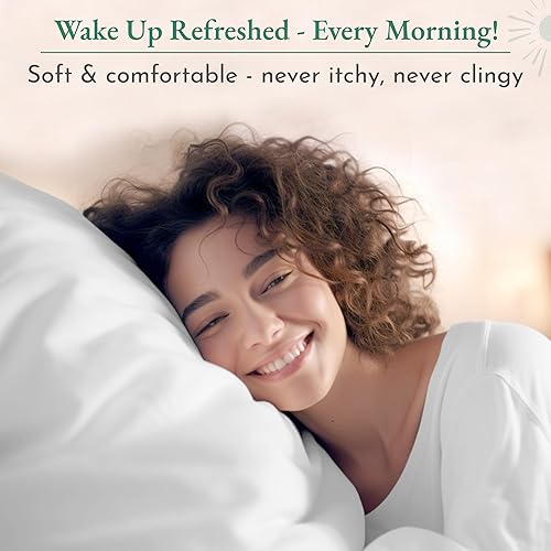 Miniatura 2 de California Design Den - Juego de sábanas de 4piezas de 100% algodón, 600hilos, calidad de lujo de 5estrellas, con bolsillos profundos, ajustadas,