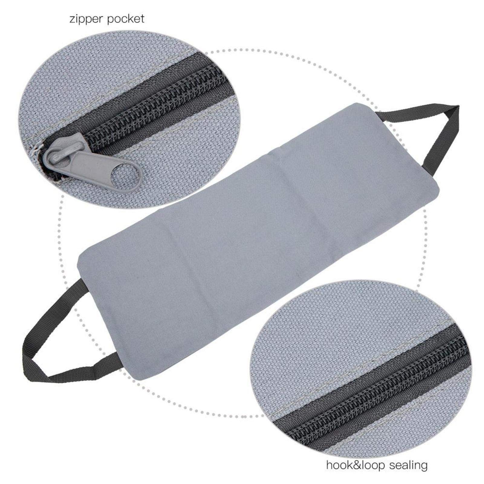 Borsa Da Yoga Con Braccio Sottile Keenso - Allenamento Con Sabbia, Regolabile, Verde Militare - Foto 8