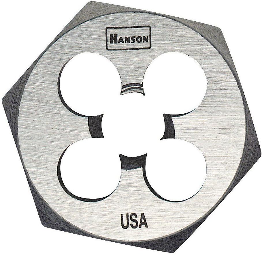 IRWIN Hanson 6520ZR Die 1/4-20 NC 1 Hex, for Tap Die Extraction
