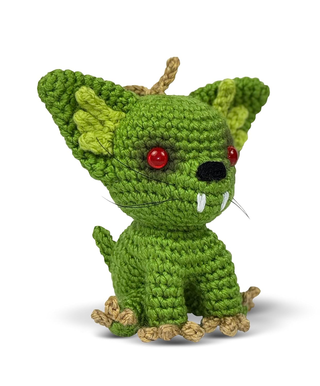 Creepy Crochet Kit: Create Adorable Ghouls, Monsters and More! Includes: 4 Colors of Yarn, Embroidery Thread, Crochet Hook, Yarn Needle, Safety Eyes, Fiberfill, Instruction Book      Paperback – August 26, 2025