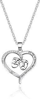 Theater Necklace Theatre Drama Gift She Believed She Could So She Did Comedy Tragedy Masks Charm Jewelry Inspiration Gift for Actor Actress