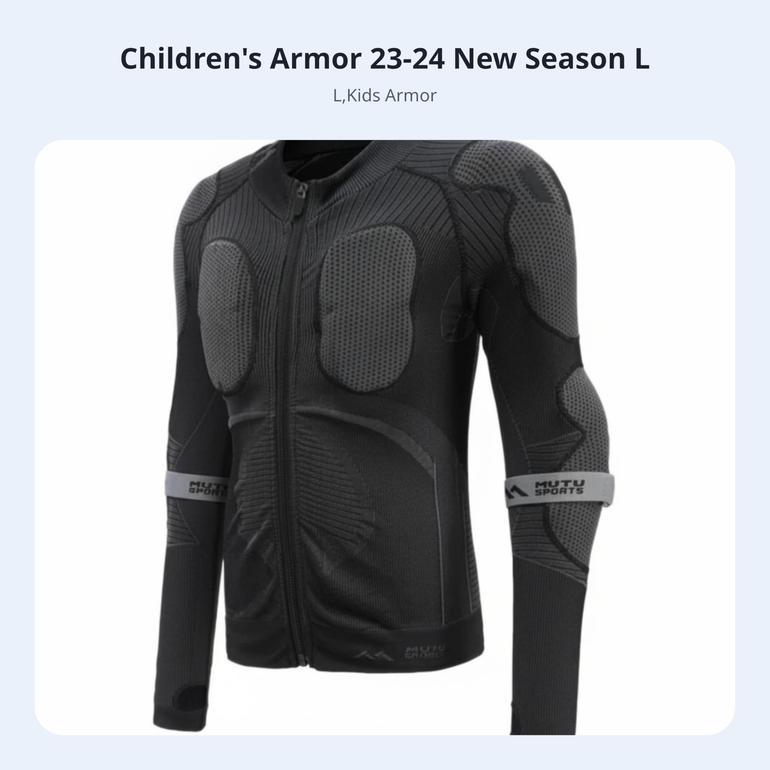 Children Ski Protector Ginocchiere Pantaloncini Protettivi Set Protezioni Antiurto Doppia Imbottitura in Poliuretano con Cinghie Regolabili Adatto per , L , Armatura Bambini