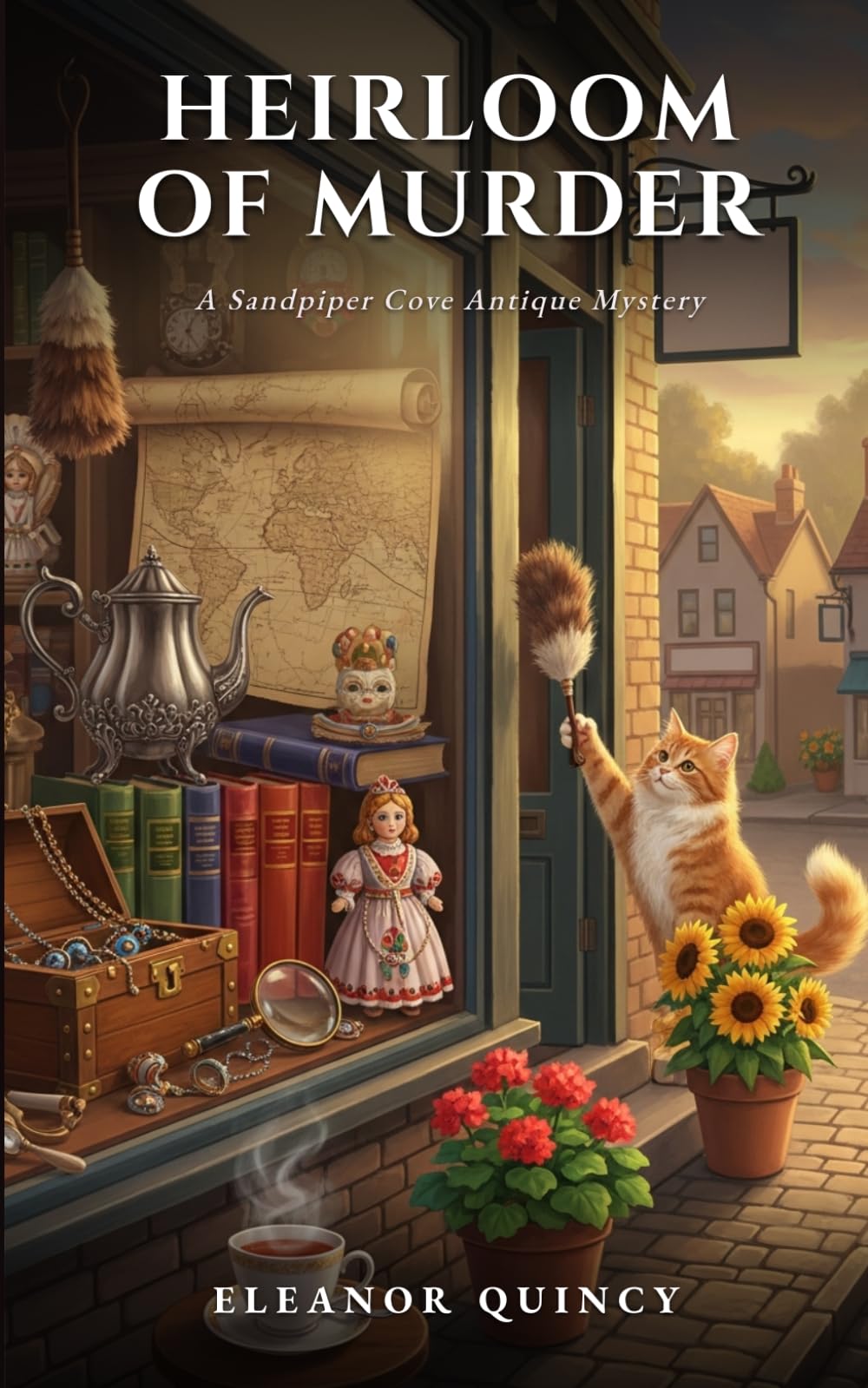 Heirloom of Murder: A Clean Small-Town Antiques Cozy Mystery (The Sandpiper Cove Antique Mysteries, Book 4)
