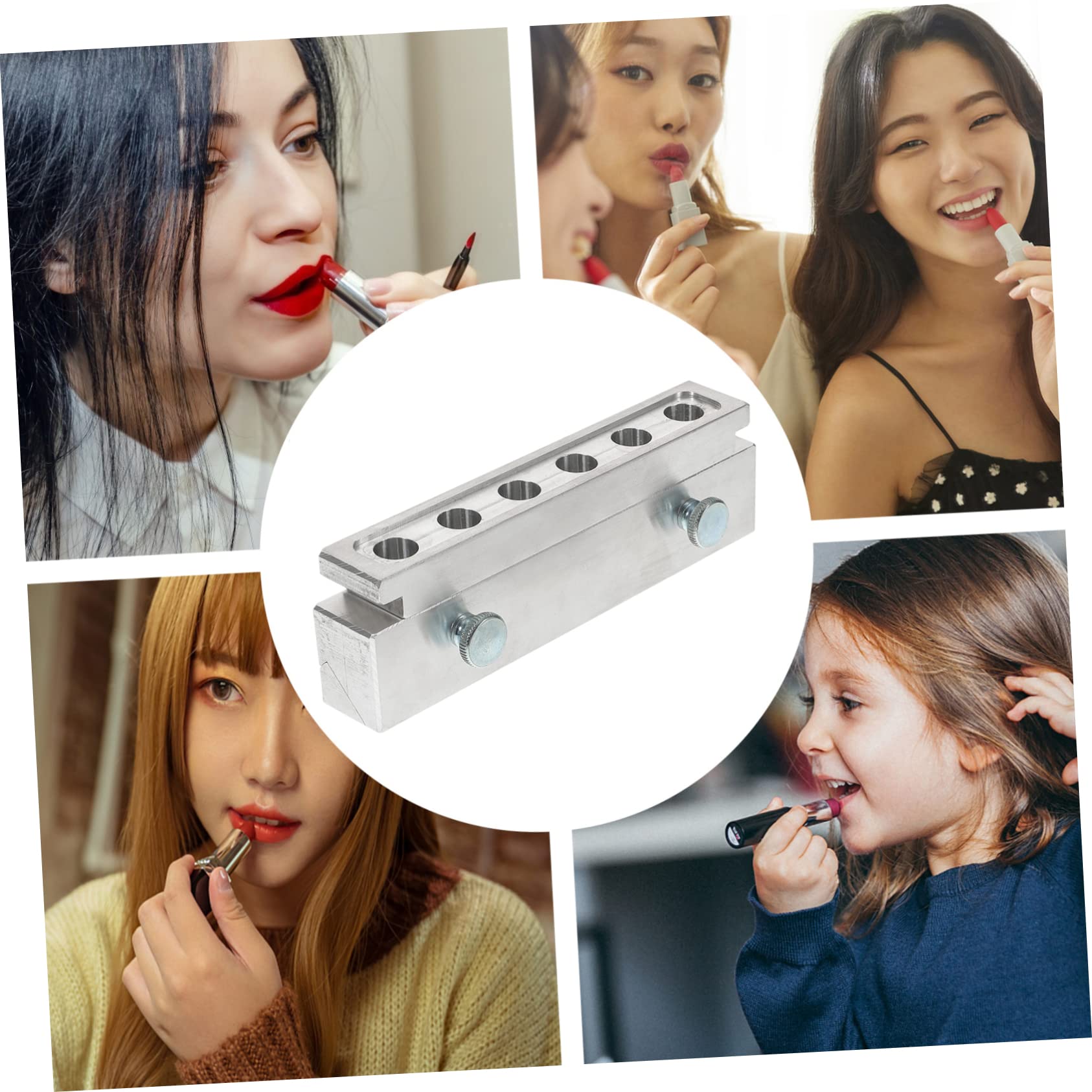 FRCOLOR 1juego Moldes De Labial Huecos Para Fabricación De Brillo Labial Accesorio De Herramienta De Maquillaje