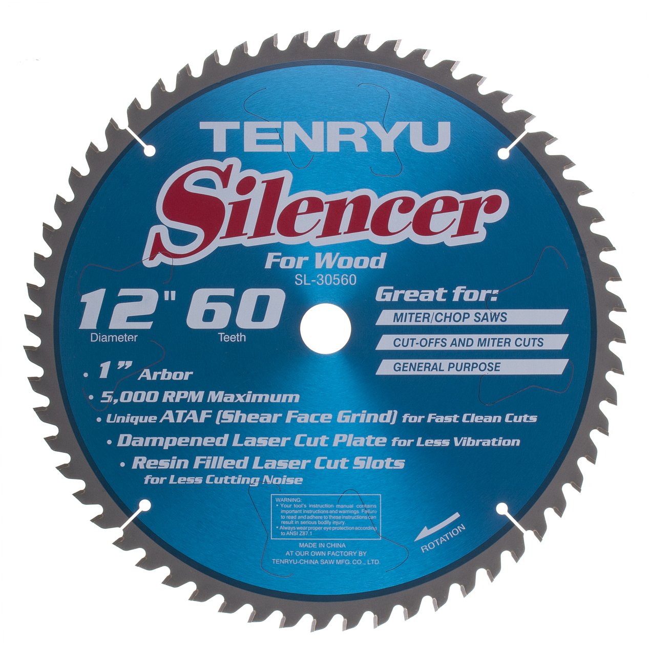 Tenryu SL-30560 12" Saw Blade
