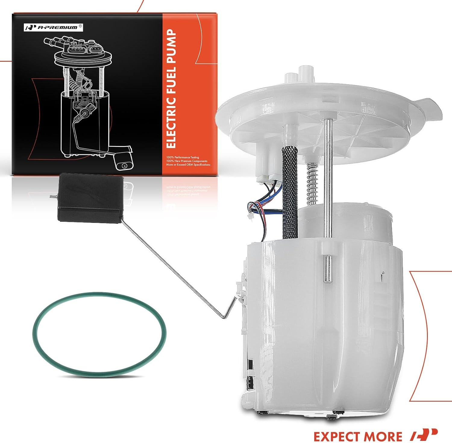 A-Premium Electric Fuel Pump Module Assembly with Sending Unit Compatible with Ford Fusion 2010 2011 2012 & Mercury Milan 2010 2011, V6 3.0L, Left Side, AWD, Flex