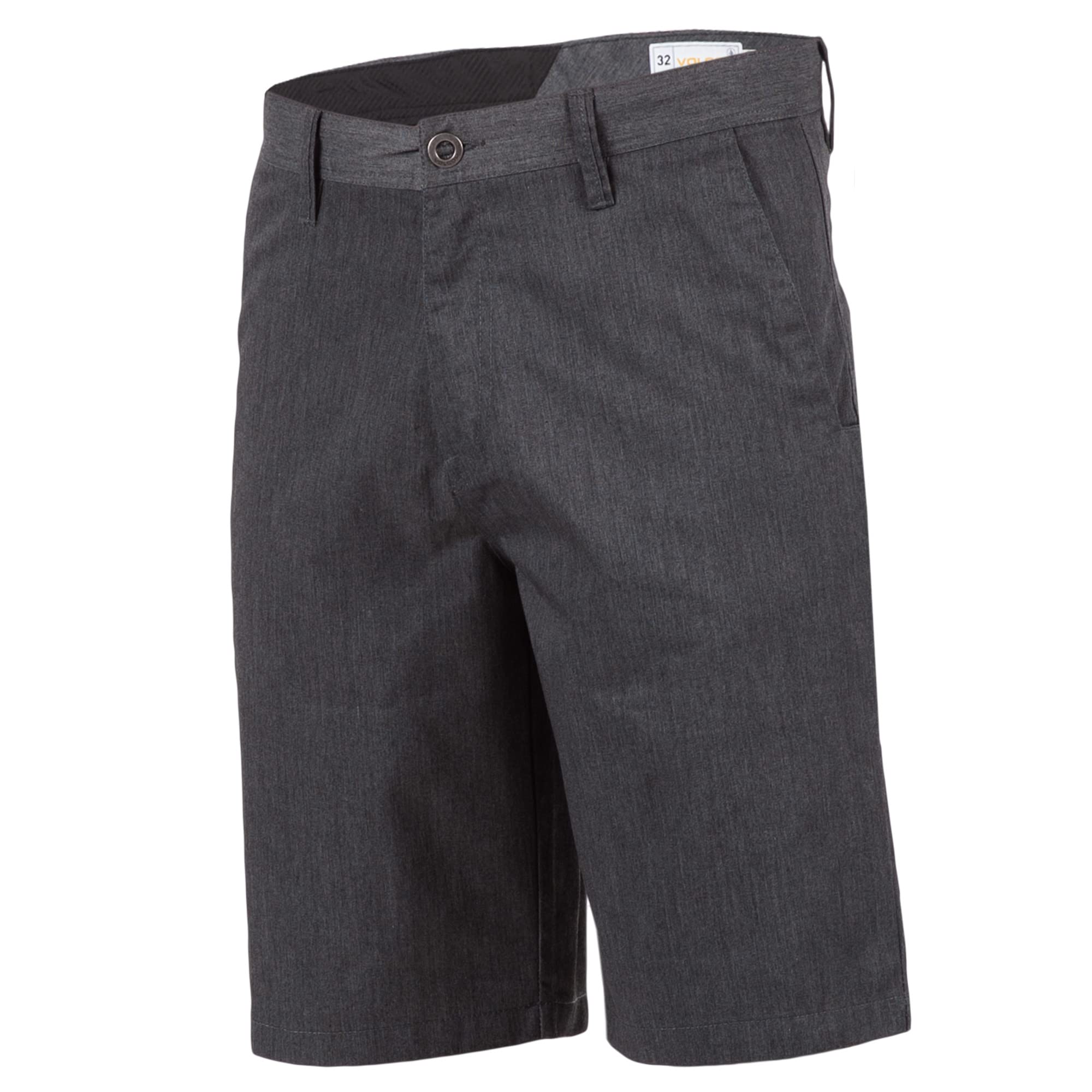 Volcom Men's Frickin Chino Short Casual, Charcoal Heather, 28