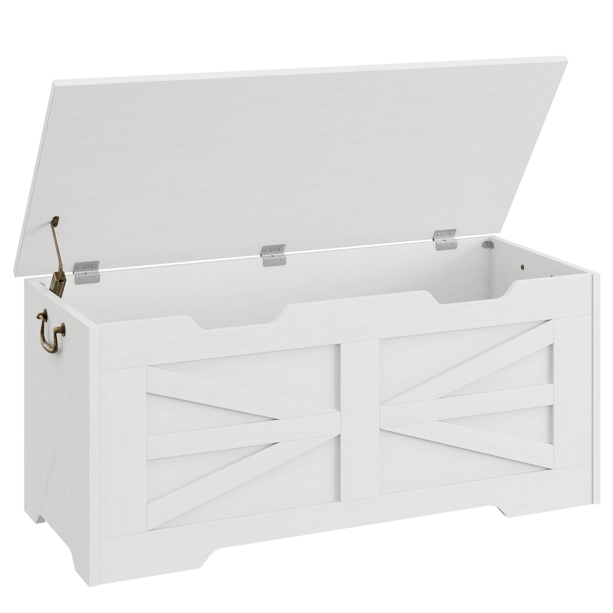 Caja de almacenamiento interior de madera, 100 x 50 x 40 cm