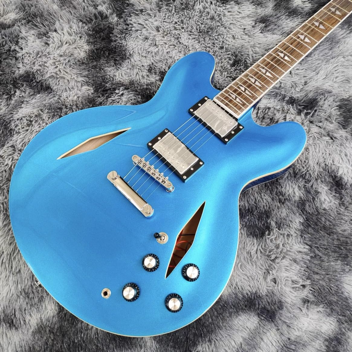 Amazon | ES 335 エレキギター セミホローボディ ローズウッド指板 高