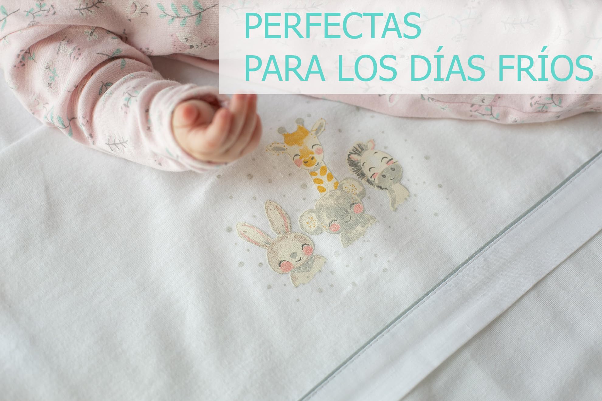 Sábanas Cochecito, Capazo, Carrito medidas compatibles 80x40cm/ 75x35cm/ 75x33cm/ 72x32cm Conjunto 3 Piezas, Franela 100% Algodón, Ideal Otoño e Invierno, Koala Blanco/Rosa - Hecho en España