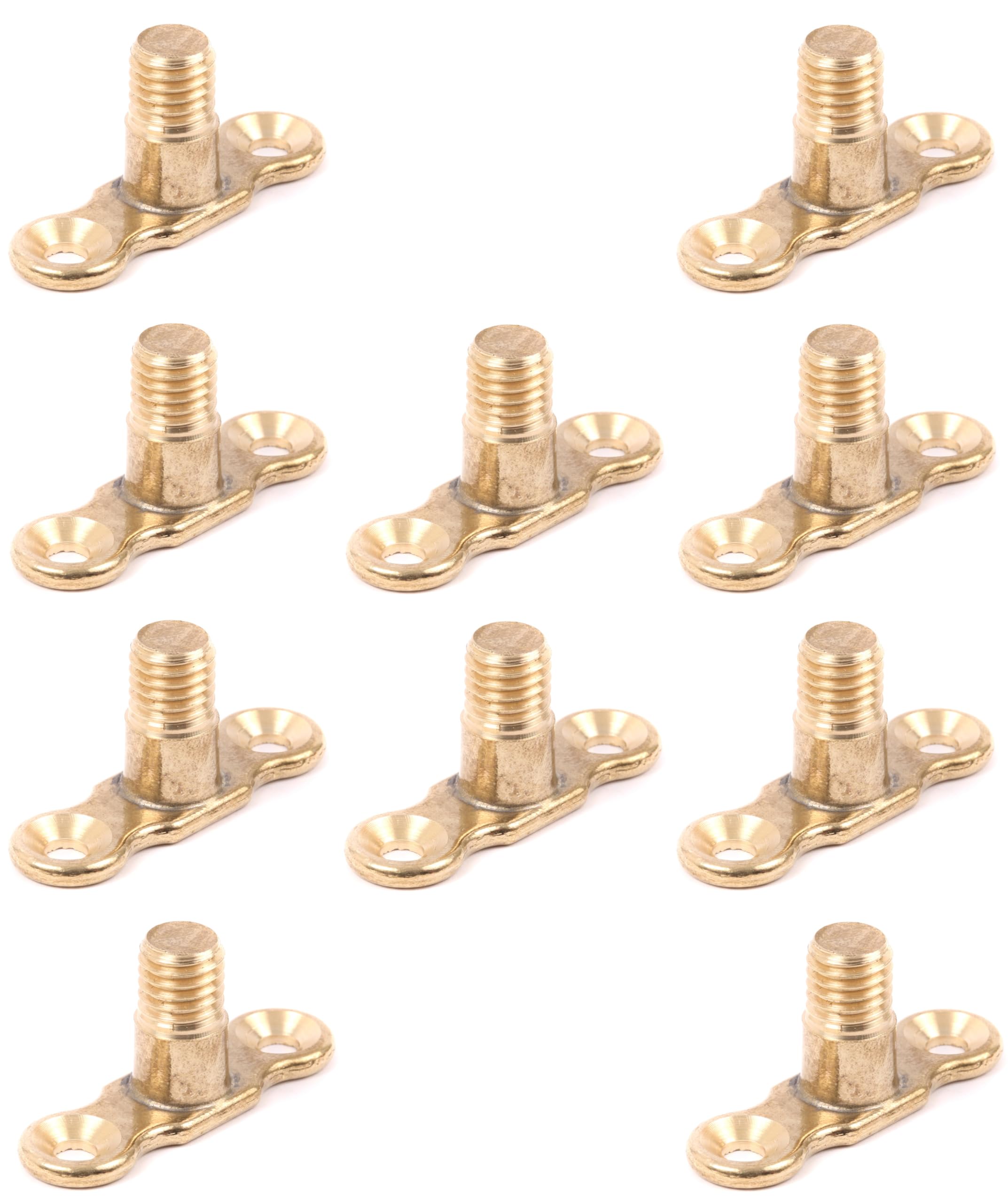 22.5 Team Controls Men's Brass Tc Munsen Pipe Ring Backplate M10 - Pack Of 10