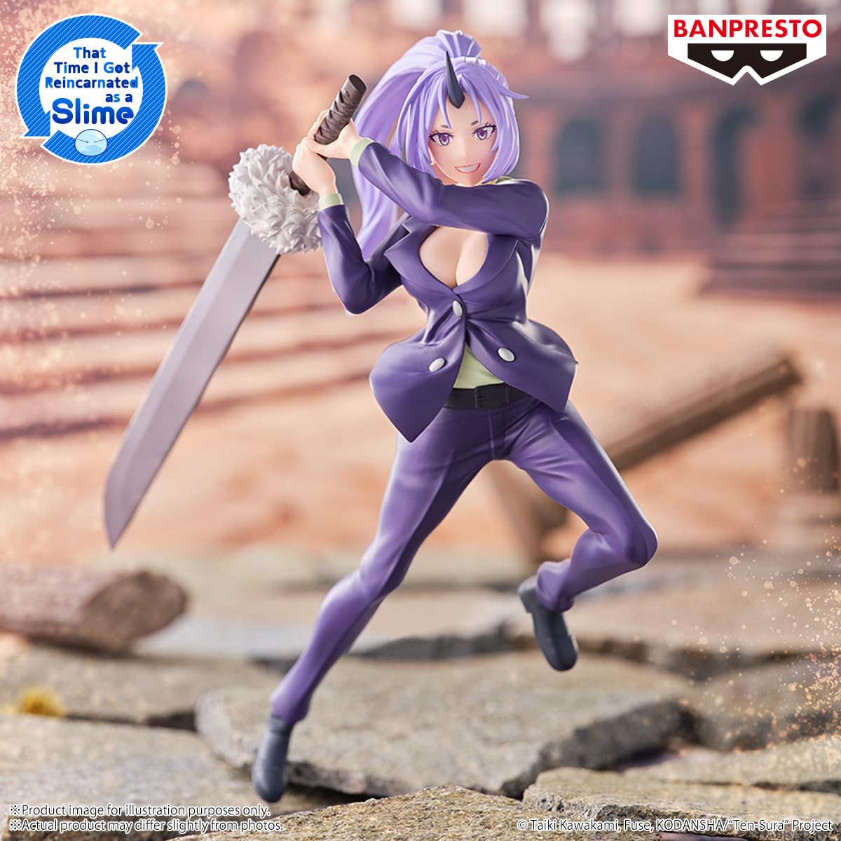 Banpresto Action Shion That Time I Got Reincarnated As A Slime 18 cm, Multicolore BP89632P