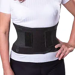 Kestal Cinta Modeladora compressão anatômica abdominal Preto, M