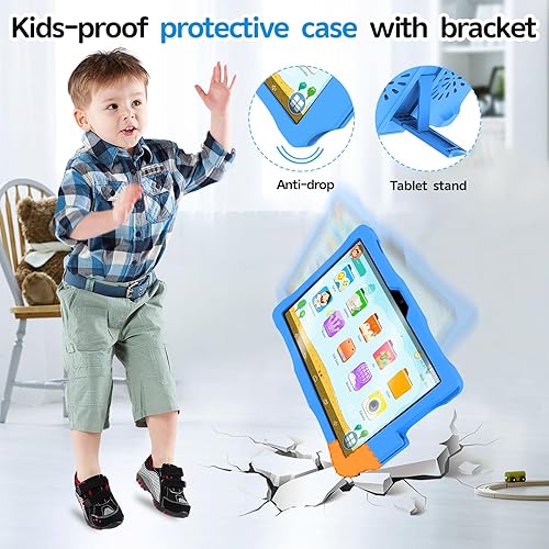 Miniatura 6 de Tablet para niños de 10.1 pulgadas, tableta Android 12 para niños con control parental, 1280 x 800 HD IPS, 3 GB+32 GB, tableta Bluetooth WiFi de