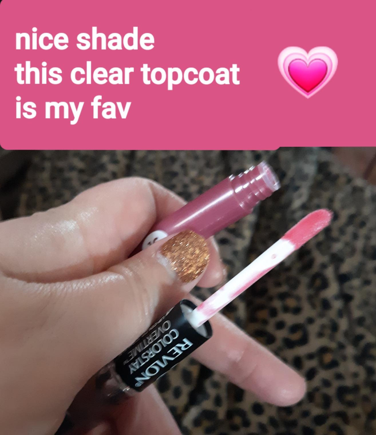 Revlon Liquid Lipstick with Clear Lip Gloss, ColorStay Overtime Lipcolor, Dual Ended with Vitamin E, 080 Keep Blushing, 0.07 Fl Oz