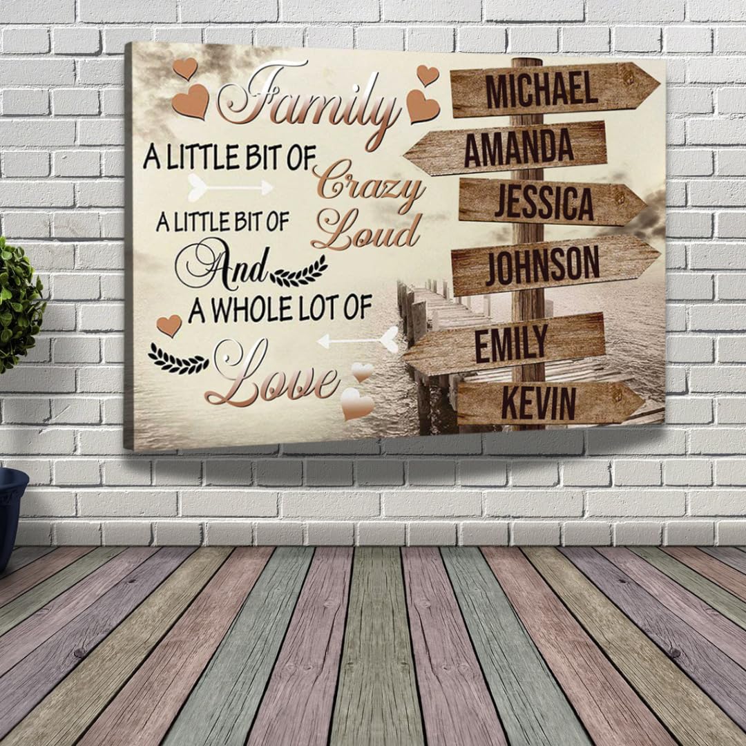 Amazon.com: A Little Bit of Crazy, Loud, and Love - Personalized