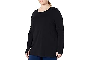 Women's Studio Relaxed-Fit Long-Sleeve T-Shirt