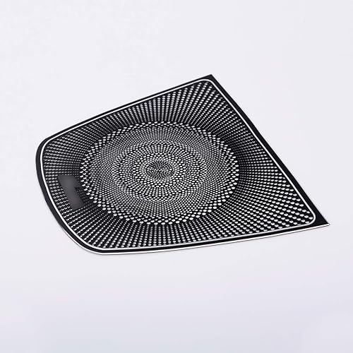 Miniatura 8 de CHEYA Aleación de aluminio para BMW X5 F15 X6 F16 2014-UP coche tablero altavoz cubierta ajuste etiqueta accesorios