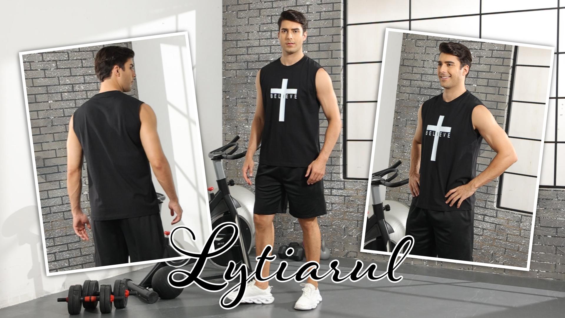 Amazon.com: Weiyuqi Christian Tank Top for Men Jesus Cross Shirts 