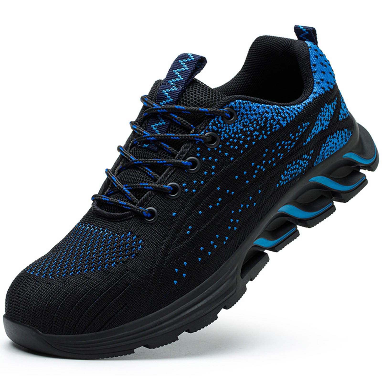 Chaussures Marche pour Hommes 2026 Orthopédiques Maille Tissée Lacets Chaussure Velo Route Nylon Antidérapantes Large D'équitation sur Montagne Baskets