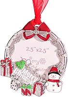 Vista 7 de Adornos para árbol de Navidad, decoración del hogar, decoraciones de Navidad, regalos de Navidad, recuerdo de vacaciones, colgante de regalo, puede