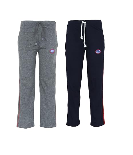 Boy's & Girl's Regular Fit Trackpant(Pack of 2)