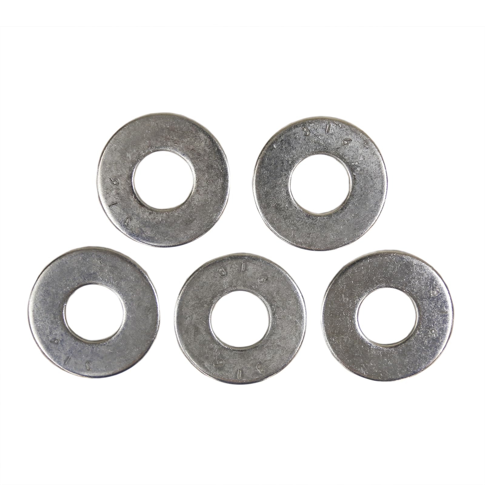 Conquest Fasteners 3/4" USS Flat Washer - 316 Stainless Steel [Pack of 5]