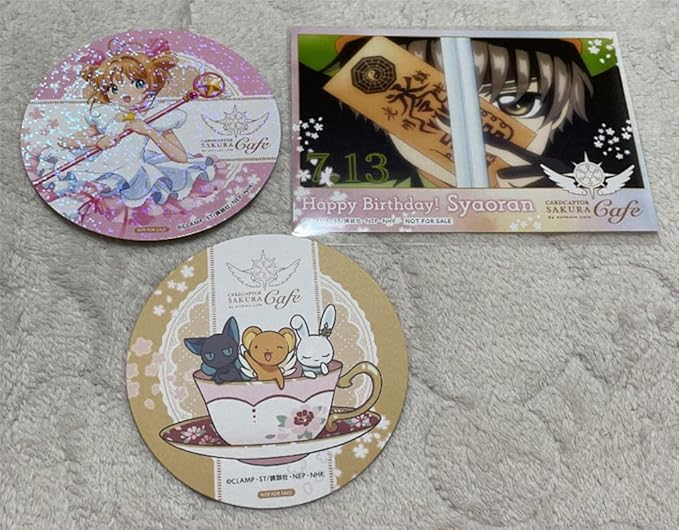 Amazon カードキャプターさくら アニメイトカフェ ホロコースター ブロマイドセット アイドル 芸能人グッズ 通販