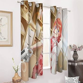 五等分の花嫁　アニまるっ！　ネグリジェデザイン　間仕切りカーテン 描き下ろし間仕切りカーテン／ネグリジェ／ 五等分の花嫁