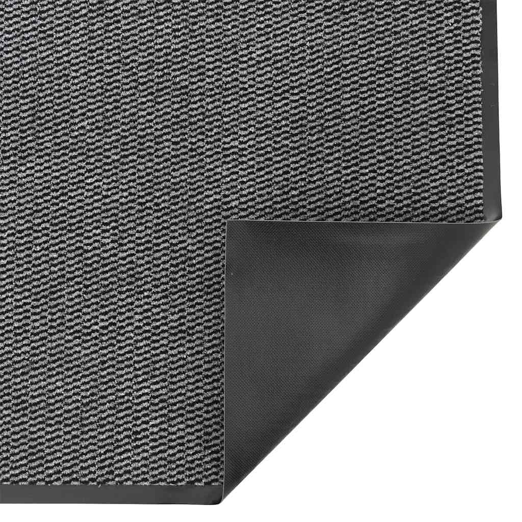 vidaXL Felpudo Antracita 115x300 cm