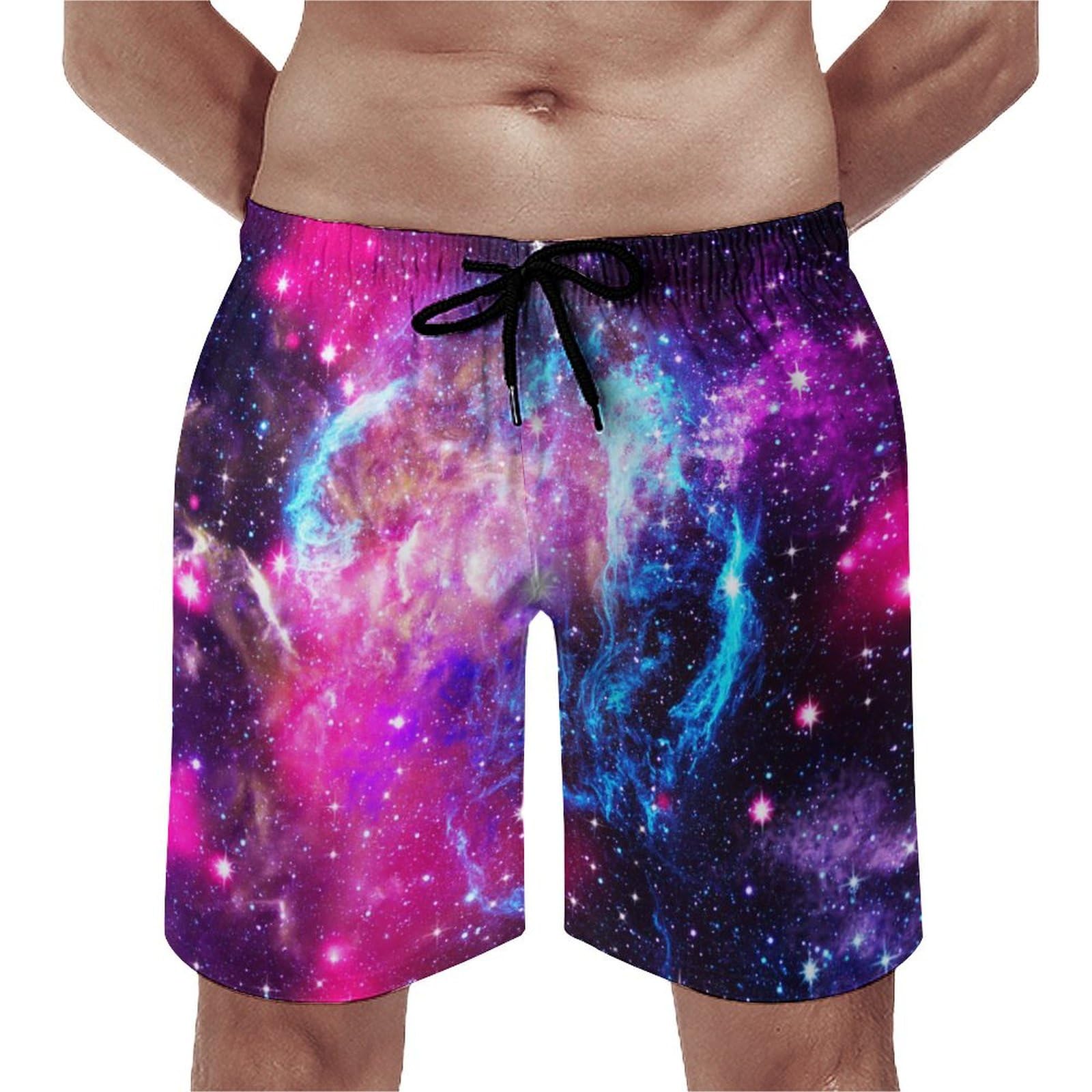 Shorts de bain homme nébuleuse à séchage rapide et poches intégrées - 8