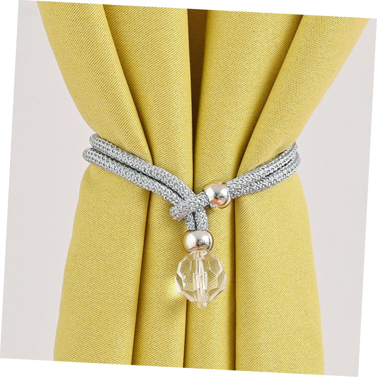 VOSAREA 6pièces Rideaux Forme De Eau Accessoires Universels pour Maison Fixation Réglable pour Décoration Intérieure