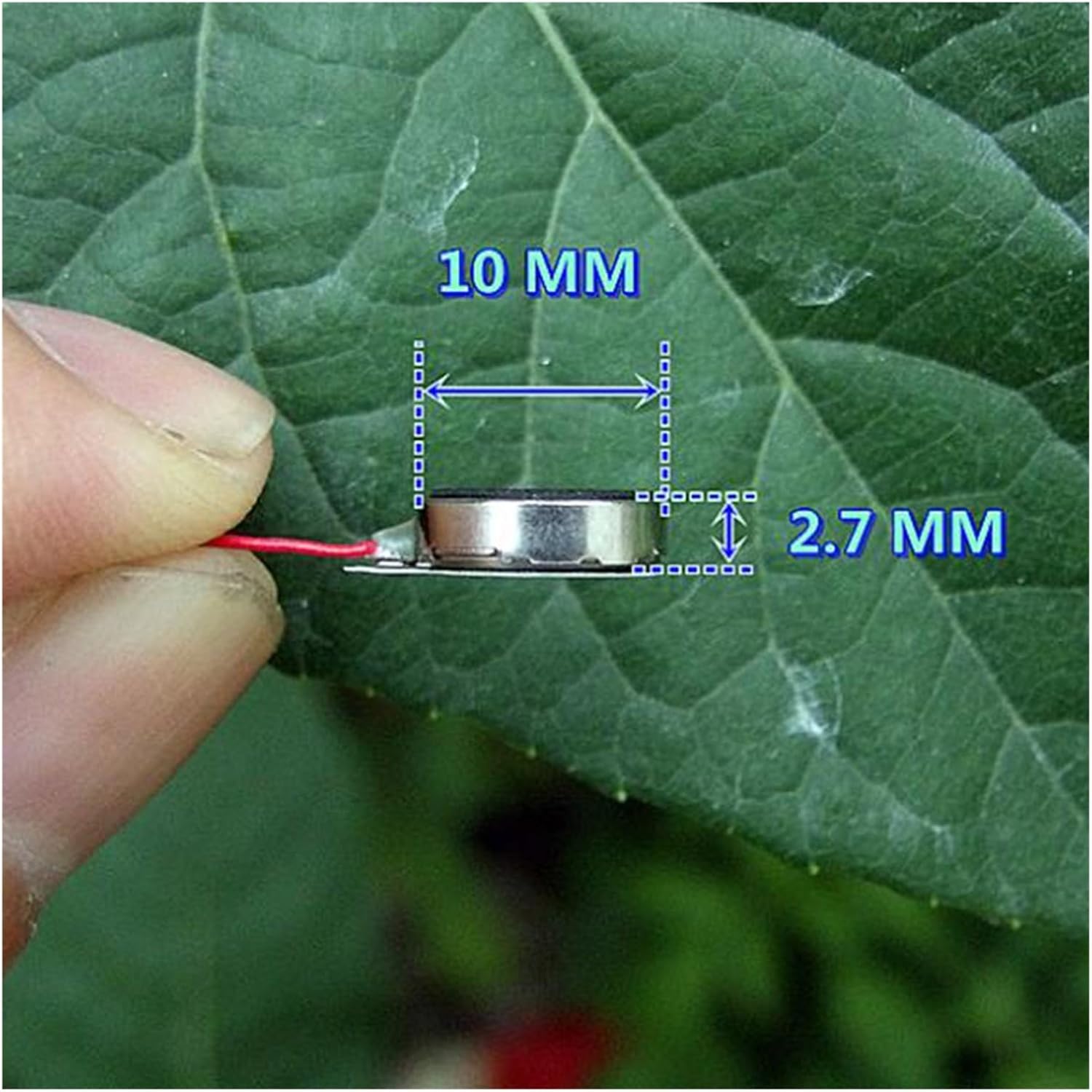 5 Pcs 1027 Button Type Vibration Motor DC 2V-5V 3V 3.7V Mini Flat Type Motor Massager Vibrator Bra Vibration Mobile Phone