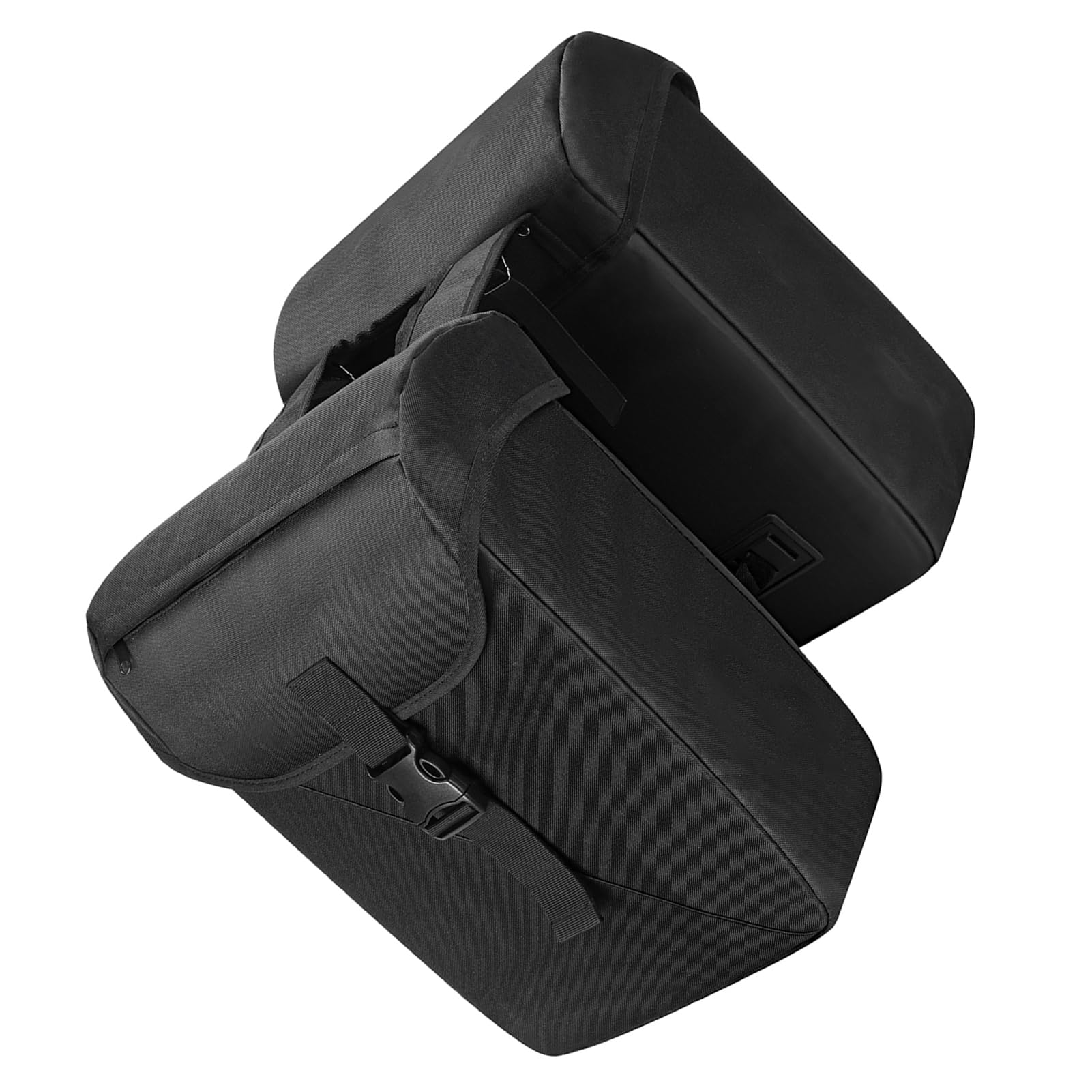 Borsa da Bici per Portapacchi Posteriore, Bagagliaio Impermeabile di Grande capacità da 32 Litri, Borsa con Cinghie Antiscivolo con Tasche Multiple, Ideale per Viaggi Pendolari su Strada di