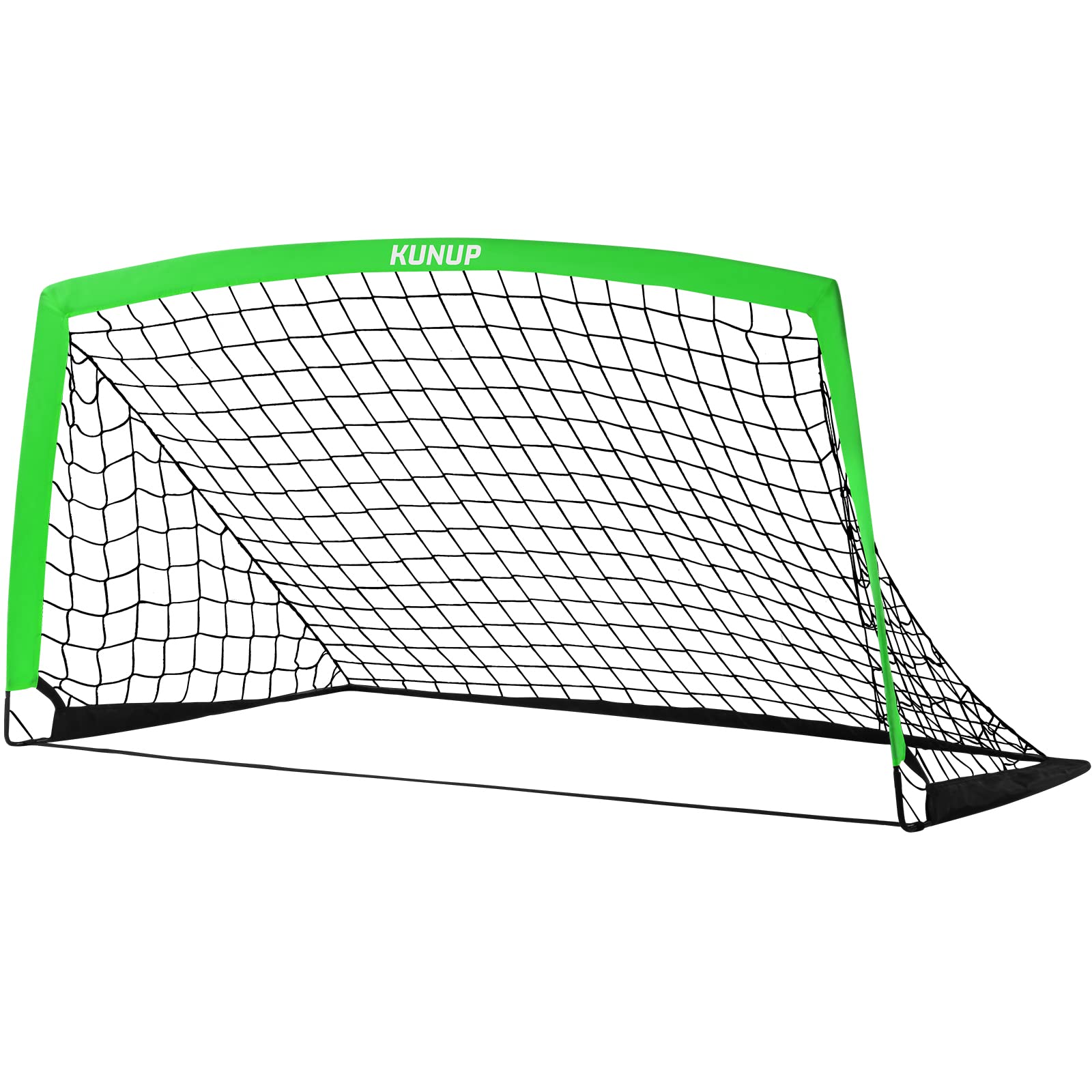 Kids Soccer Goal for Backyard, 5×3, 6×4, 9×5FT Easy Foldable Soccer Practice Net with Portable Carrying Bag for Toddler Youth Adult Soccer Training Equipment Outdoor Sports Game