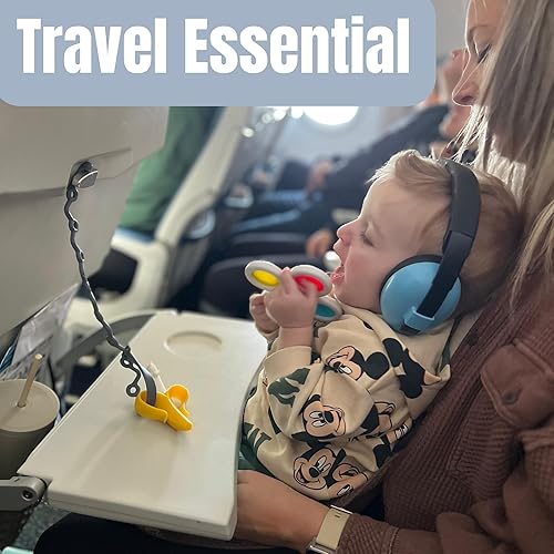 Miniatura 5 de Fun Strap - Correa de seguridad de juguete, silicona elástica de grado alimenticio, no más juguetes, botella y chupete caída del piso del cochecito,
